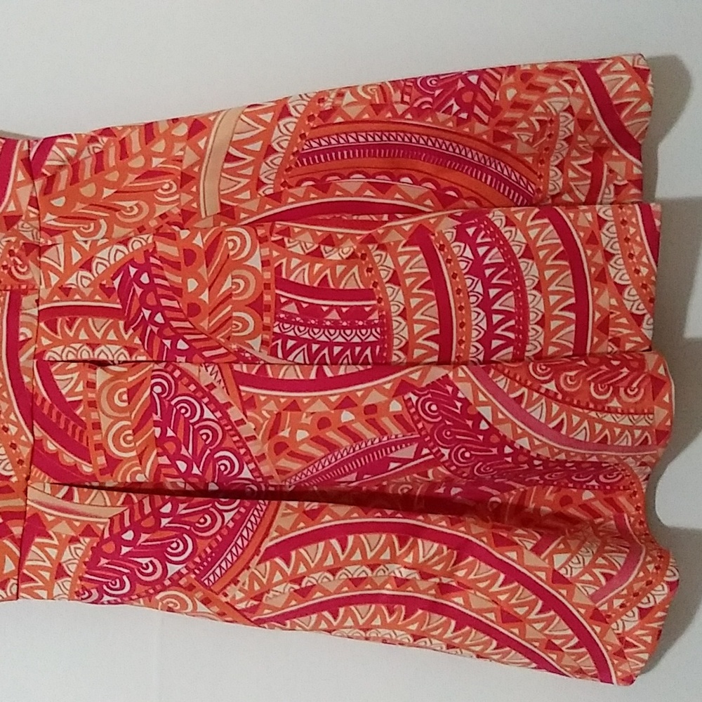 NWOT Bold Geo Print Sleeveless Dress - Picture 5 of 11